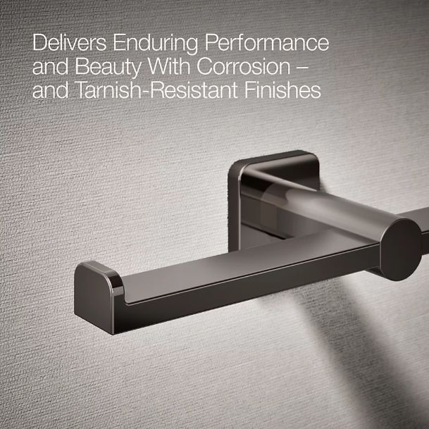 KOHLER® Parallel® Vibrant Titanium Double Toilet Paper Holder-4