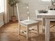 Sunny Designs™ Marina White Sand Ladderback Dining Chair with Turnbuckle-1