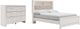 Signature Design by Ashley® Altyra 2-Piece White Queen Bookcase Bed Set-0
