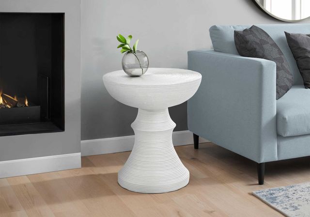 Monarch Specialties Inc. White Accent Table -2