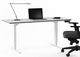 BDI Centro™ 6451 Lift Standing Desk-60" x 24"-2