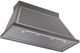 Ilve® Nostalgie II Noblesse 48" Graphite Matte Wall Mounted Range Hood with Brass Trim-1