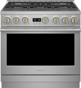 Monogram® Statement Collection 36" Stainless Steel Pro Style Dual Fuel Range with 6 Burners