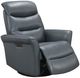 Leather Italia™ Cambria Hollister Blue Power Swivel Glider Recliner-0