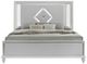New Classic® Home Furnishings Stardust 4-Piece White California King Panel Bedroom Set-5