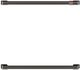 Café™ Brushed Black Double Wall Oven Handles-0