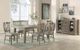 ECI Furniture PineCrest Distressed/Grey Tulip Bench-1