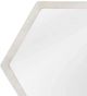 Bassett Mirror Dunn Silver Leaf Wall Mirror-1