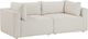 TOV Furniture Hangover Cream Performance Fabric Outdoor Modular Loveseat-0