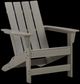 Signature Design by Ashley® Visola Gray Adirondack Outdoor Chair-0