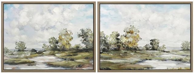 Crestview Collection Moore 2-Piece Wall Art Set-0