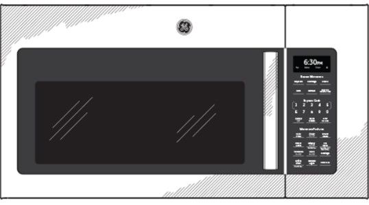 GE® Series 1.9 Cu. Ft. Stainless Steel Over The Range Microwave-1