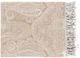 Surya Boteh Taupe 50"x60" Throw Blanket-0