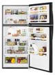 Whirlpool® 28" 14.3 Cu. Ft. Black Top Freezer Refrigerator-3