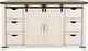 Jofran Inc. Madison County Brown/Vintage White 60'' Barn Door Server-2