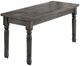 ACME Furniture Wallace Weathered Gray Bench-0