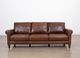 Soft Line 7474 Dallas Chestnut All Leather Sofa-1