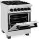 ZLINE Autograph Edition 24" Stainless Steel Pro Style Dual Fuel Range-2