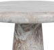 Classic Home Huxley Rusty Gray Marble End Table-5