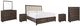 Signature Design by Ashley® Brueban 6-Piece Brown King Panel Storage Bed Set-0