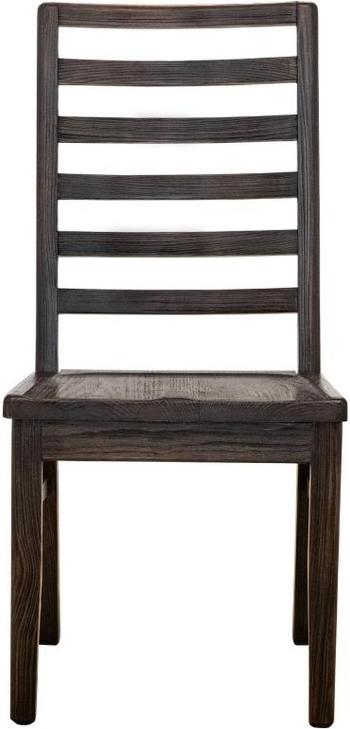 International Furniture Direct Balam Black Dining Side Chair-1