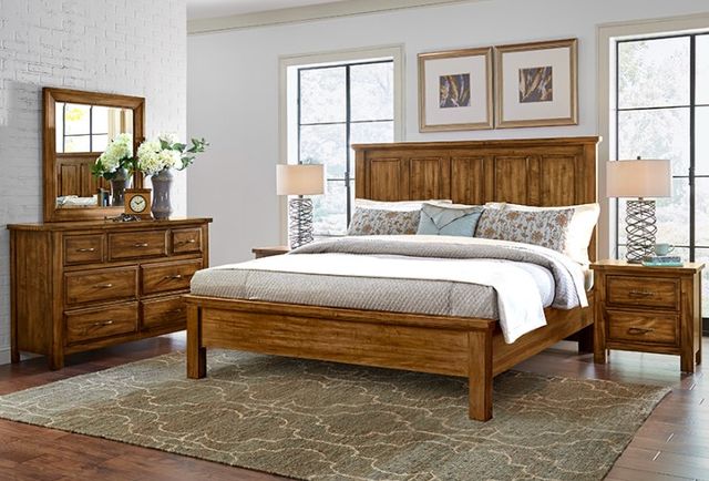 Artisan & Post by Vaughan-Bassett Maple Road Antique Amish Triple Dresser-1