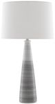 Currey & Company Forefront Gray/White Table Lamp-2