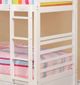 Furniture of America® California IV White Twin/Twin Bunk Bed-2