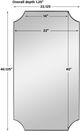 Uttermost® Lennox Satin Black Mirror-2