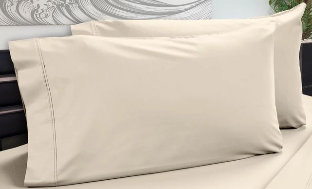 Dreamfit® DreamChill™ 2-Piece Ivory Enhanced Bamboo™ King Pillow Case Set-0