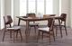 New Classic® Home Furnishings Oscar 5-Piece Walnut Counter Dining Set-1