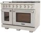Kucht Professional KFX Series 48" Stainless Steel Pro Style Natural Gas Range with True Simmer Burners-1