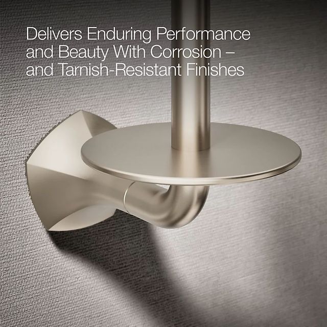 KOHLER® Occasion® Vibrant Brushed Bronze Vertical Toilet Paper Holder-3