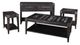 Horizon Home® Graffiti Black Cocktail Table-2