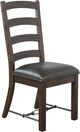 Sunny Designs™ Homestead Tobacco Leaf Ladderback Chair, Cushion Seat-0