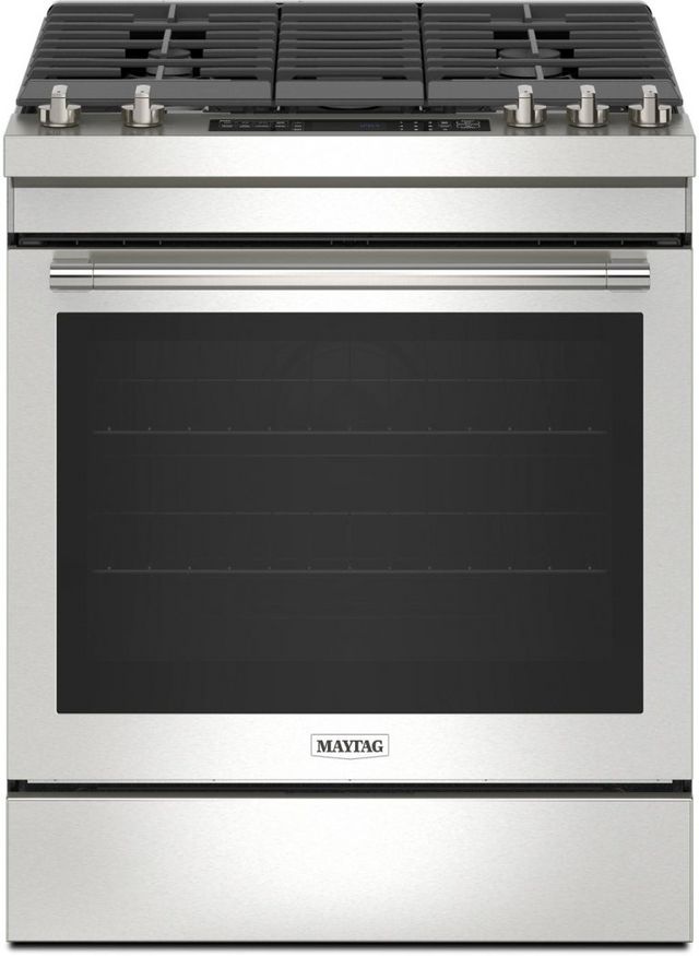 Maytag® 30 Fingerprint Resistant Stainless Steel Slide In Gas Range Ottos Home Appliance 4774