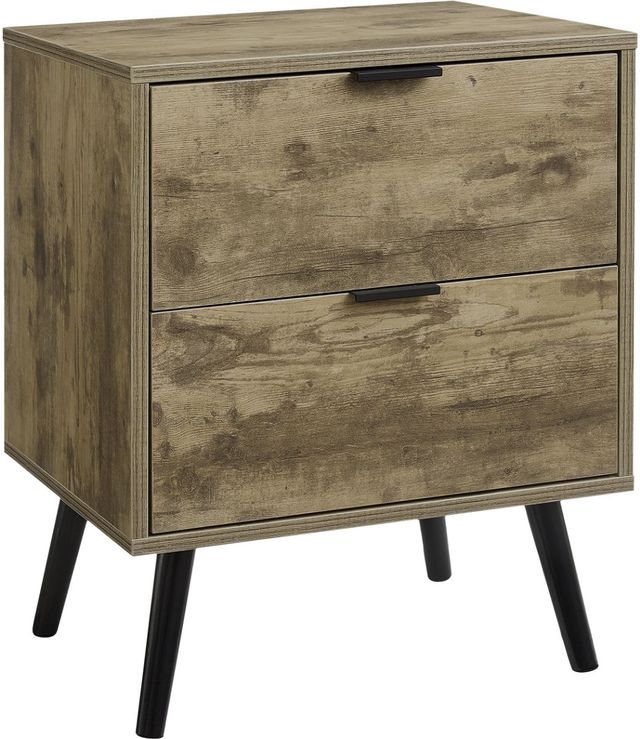 Monarch Specialties Inc. Light Brown End Table -0