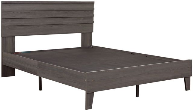 Signature Design by Ashley® Brymont 3-Piece Dark Gray Full Platform Bed Set-1