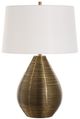 Uttermost® Knowles Brushed Brass Table Lamp-0