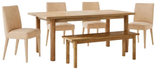 Jofran Inc. Bodhi 6-Piece Sand Dining Set-0