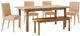 Jofran Inc. Bodhi 6-Piece Sand Dining Set-0
