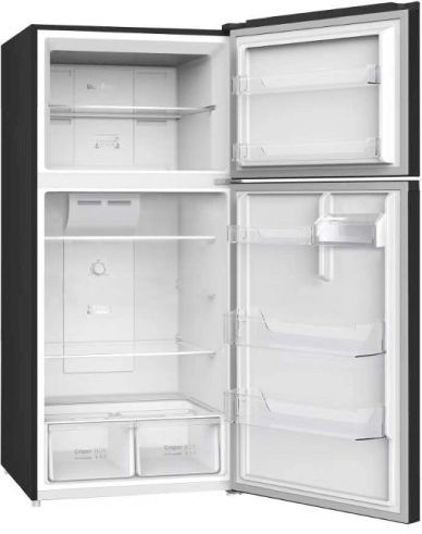 Vitara 28 in. 18.0 Cu. Ft. Black Top Freezer Refrigerator -1