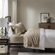 Olliix by Madison Park Khaki Full Peached Percale Cotton Sheet Set-2