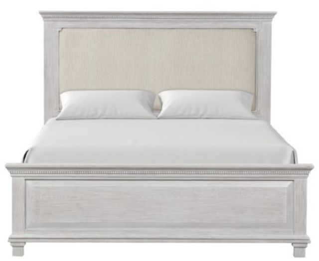Furniture of America® Swanley Weathered Gray Eastern King Panel Bed-1