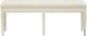 Magnussen Home® Newport Alabaster Upholstered Bench-1
