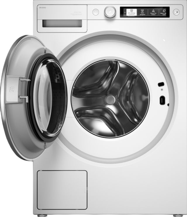 ASKO 5 Series White Front Load Washer & Ventless Electric Dryer Laundry Pair-3