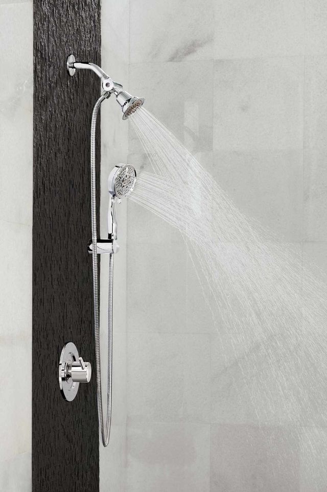 Moen® Chrome One-Function 3.5" Diameter Eco-Performance Showerhead-2