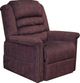 Catnapper® Soother Wine Power Lift Full Lay Out Chaise Recliner with Heat and Massage-0