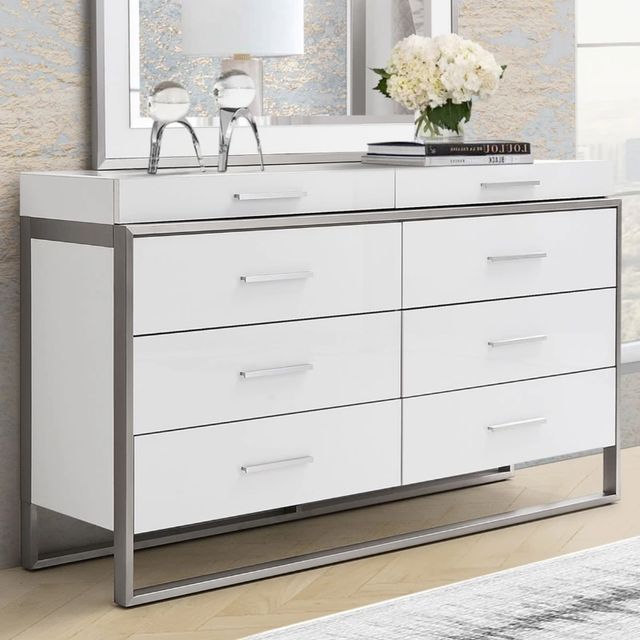 Michael Amini® Marquee Cloud White Dresser-1