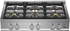 Bertazzoni Master Series 36" Stainless Steel Gas Rangetop